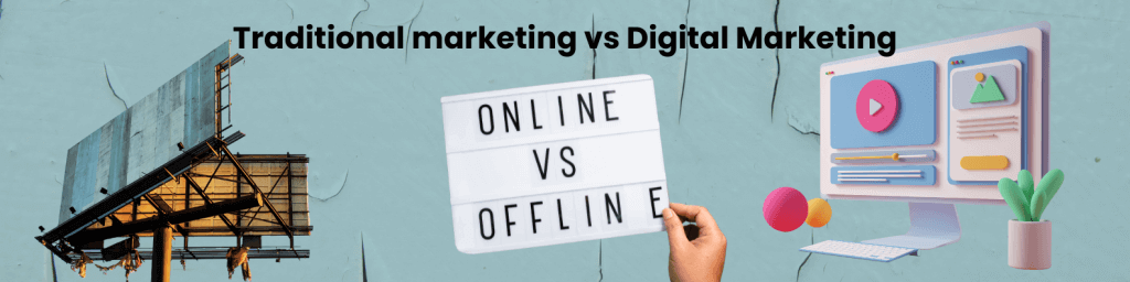 marketing tradițional vs marketing digital